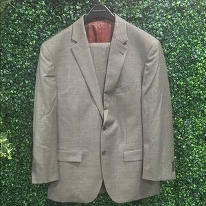 Men's Custom Made Gray Suit
